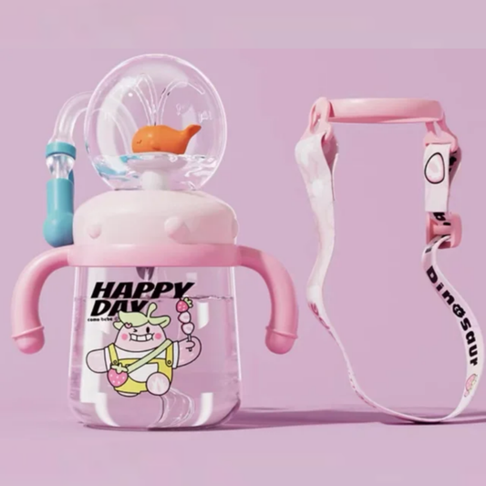 Whale Fountain – 300ml For Kids (BPA-Free) 🐳💦