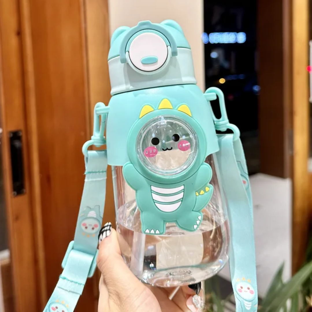Cuddle Buddy Straw Bottle (660ml) (BPA-Free)
