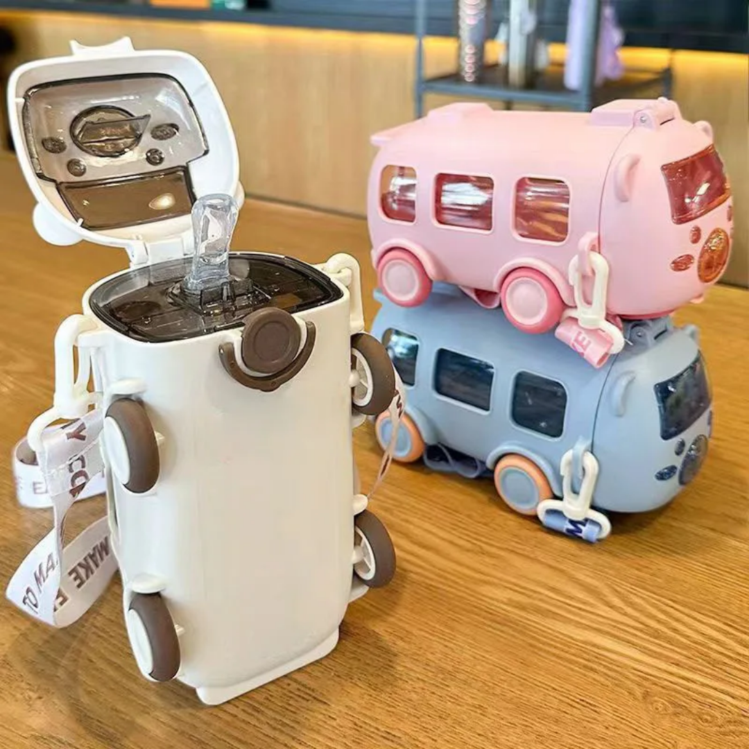 Busy Bus Toy Bottle (500ml)(BPA-Free)