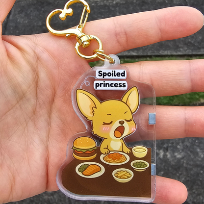 “Ugh… Fine” – Magnetic Keychain Set – Couples & Best Friends 🧲💛