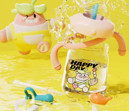 Whale Fountain – 300ml For Kids (BPA-Free) 🐳💦