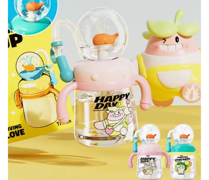 Whale Fountain – 300ml For Kids (BPA-Free) 🐳💦